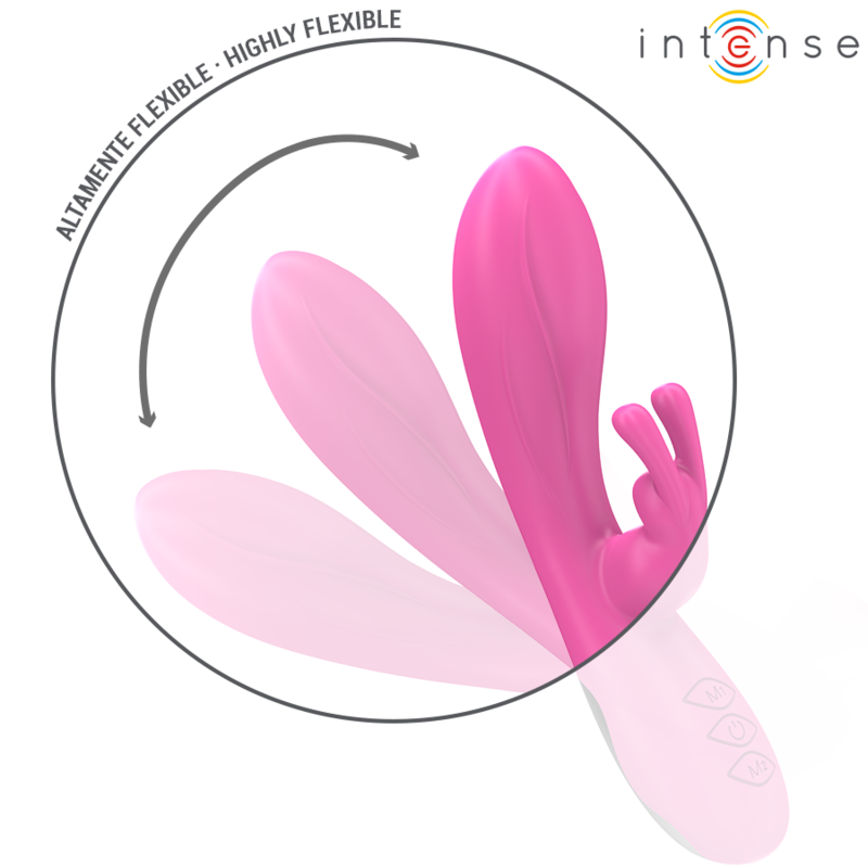 INTENSE - VIBRATORE RANDALL RABBIT 10 VIBRAZIONI ROSA - immagine 3