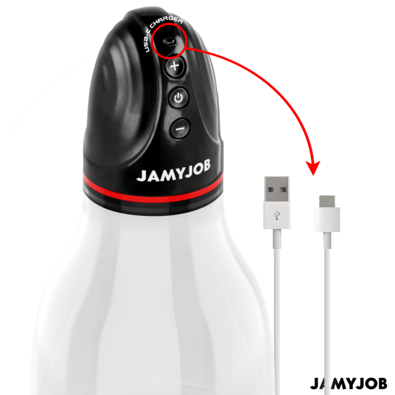 JAMYJOB - POMPA AUTOMATICA PER TESTICOLI XPAND LITE 3 LIVELLI DI ASPIRAZIONE GRIGIA - immagine 4
