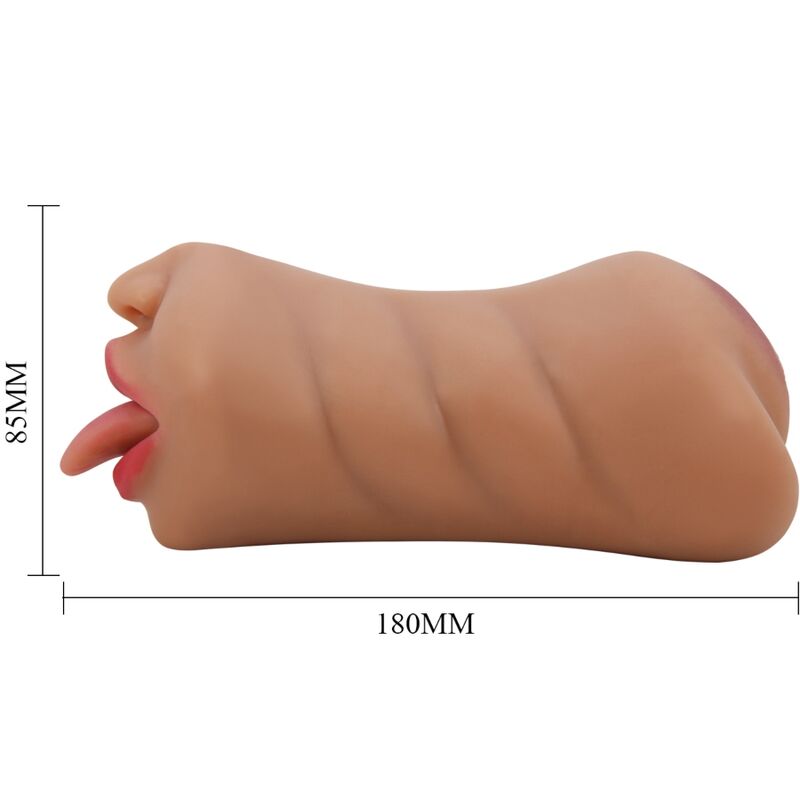 CRAZY BULL - SARAH DOPPIO MASTURBATORE BOCCA E VAGINA CARNE - immagine 5