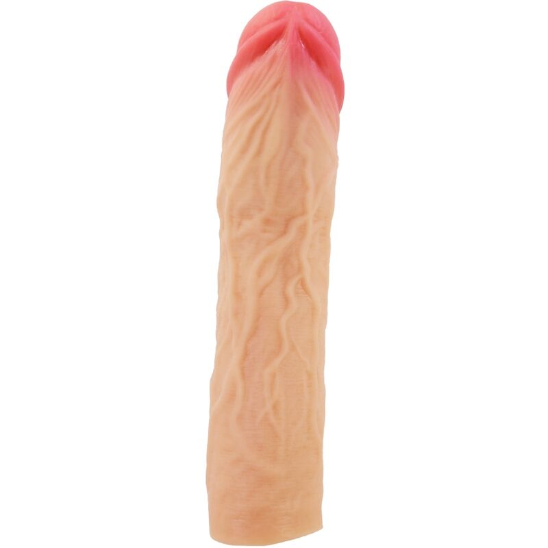 PRETTY LOVE - DEREK GUAINA PER PENE CON ESTENSIONE DA 7,6 CM FLESH - immagine 2