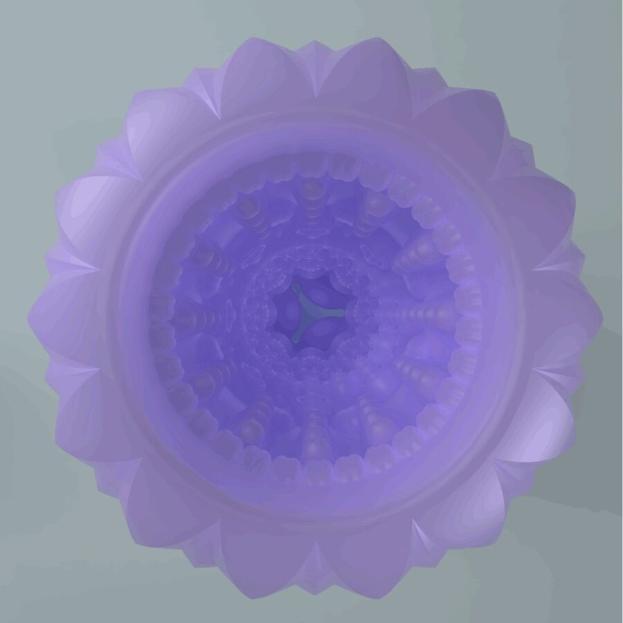 PRETTY LOVE - ATHENA ALICE MASTURBATORE MASCHILE VIOLA - immagine 2