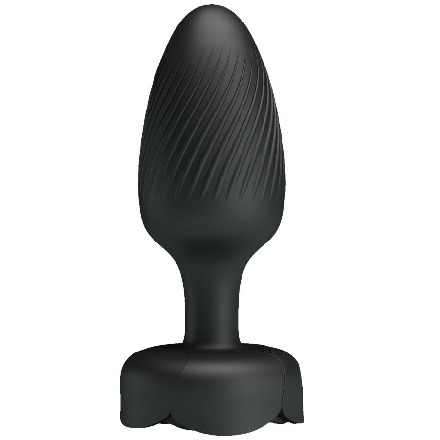 PRETTY LOVE - OSBORN PLUG ANALE CON LUCE LED NERO 9,8 CM - immagine 4