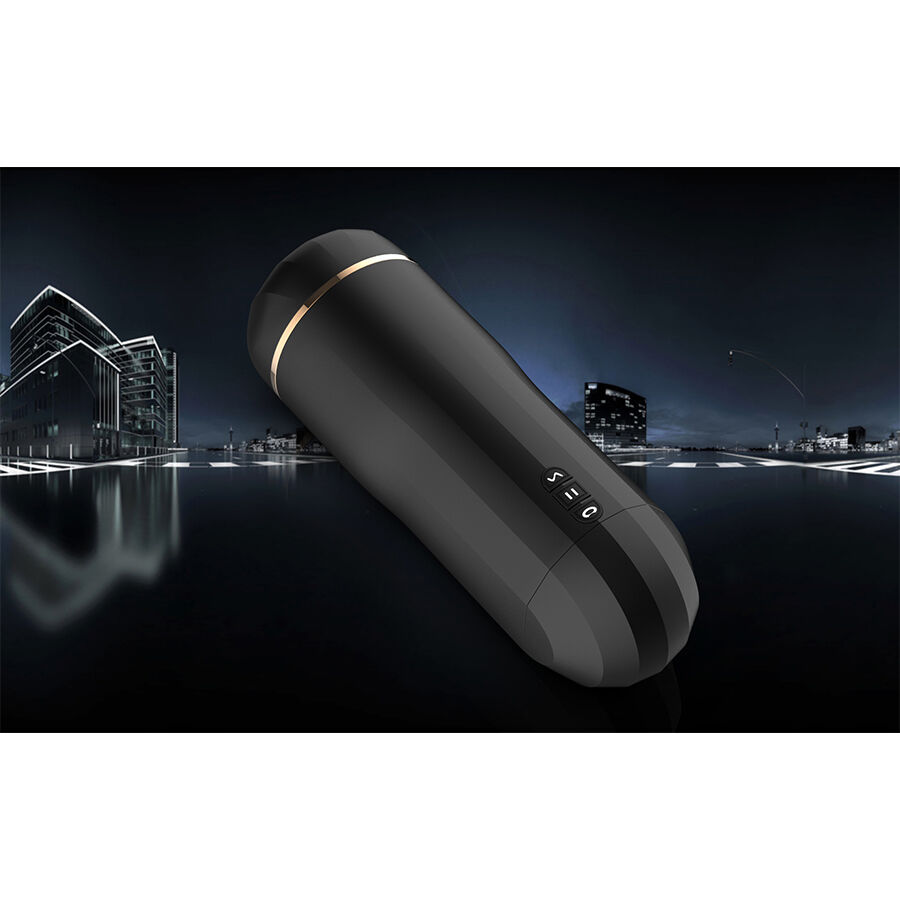 SHEQU - MASTURBATORE VAGINA NEVE CON VIBRAZIONE E ASPIRAZIONE - immagine 2