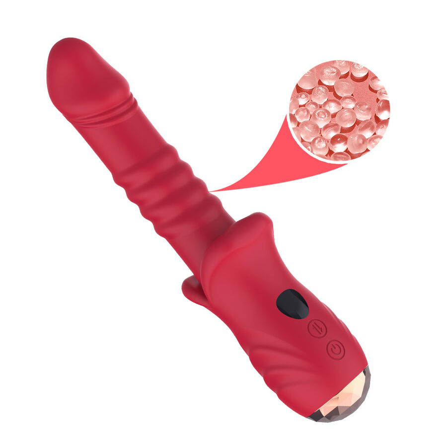 ARMONY - POINT A DILDO VIBRATORE STIMOLANTE ROSSO - immagine 5