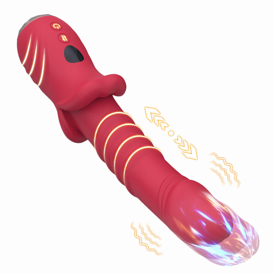 ARMONY - POINT A DILDO VIBRATORE STIMOLANTE ROSSO - immagine 2