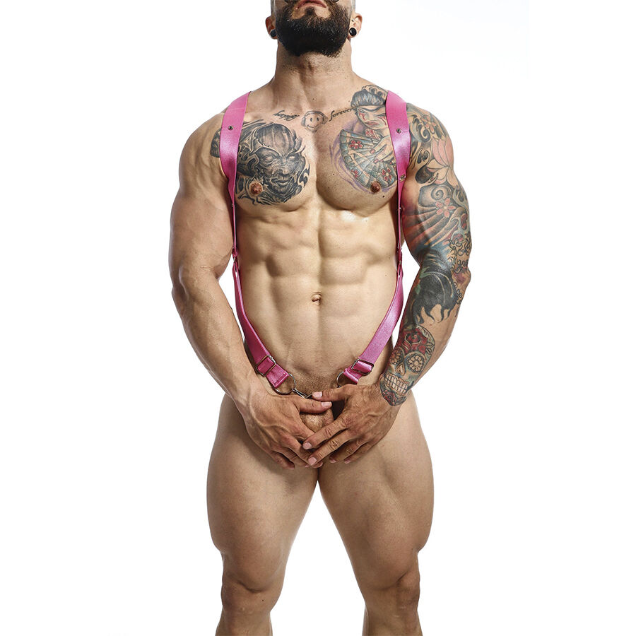 MOB - DNGEON IMBRACATURA A CROCE ROSA TAGLIA UNICA