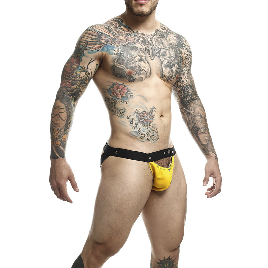 MOB - DNGEON JOCKSTRAP GIALLO SPORTSMAN TAGLIA UNICA - immagine 3