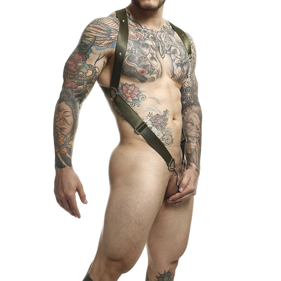 MOB - DNGEON IMBRACATURA A CROCE VERDE TAGLIA UNICA - immagine 3