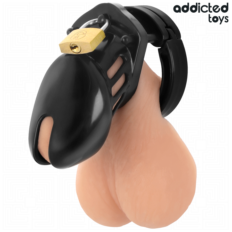 ADDICTED TOYS LOCKED - GABBIA PER PENE OBSIDIAN HOLD TAGLIA S - immagine 3