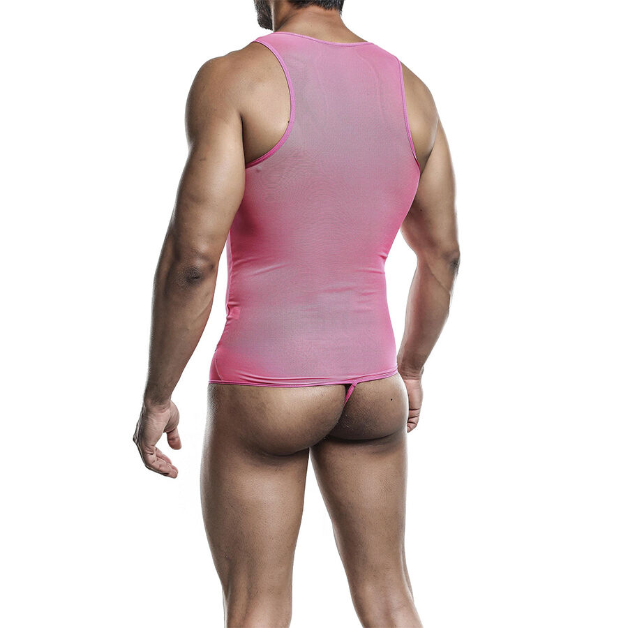 MOB - BODYSHEER TRANSPARTE ROSA TALLA S/M - immagine 5