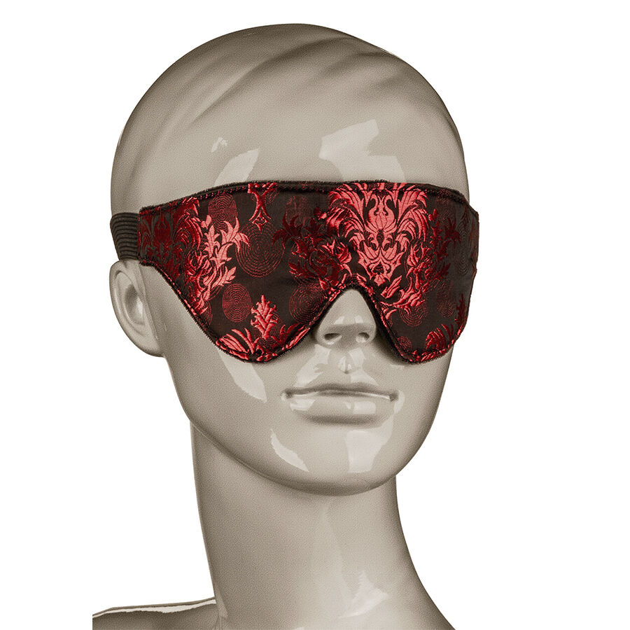 CALEXOTICS - SCANDAL MASCHERA OCCHI OPACA CON DETTAGLI ROSSI - immagine 2