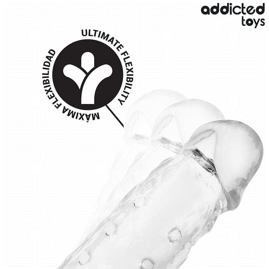 ADDICTED TOYS - ESTENSIONE PENE TRASPARENTE TAGLIA S 23 CM - immagine 5