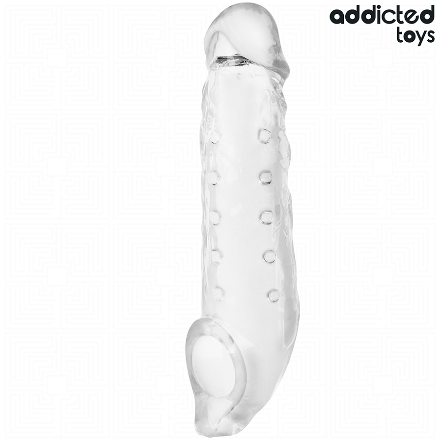 ADDICTED TOYS - GUAINA PER PENE TRASPARENTE TAGLIA M 27 CM - immagine 2