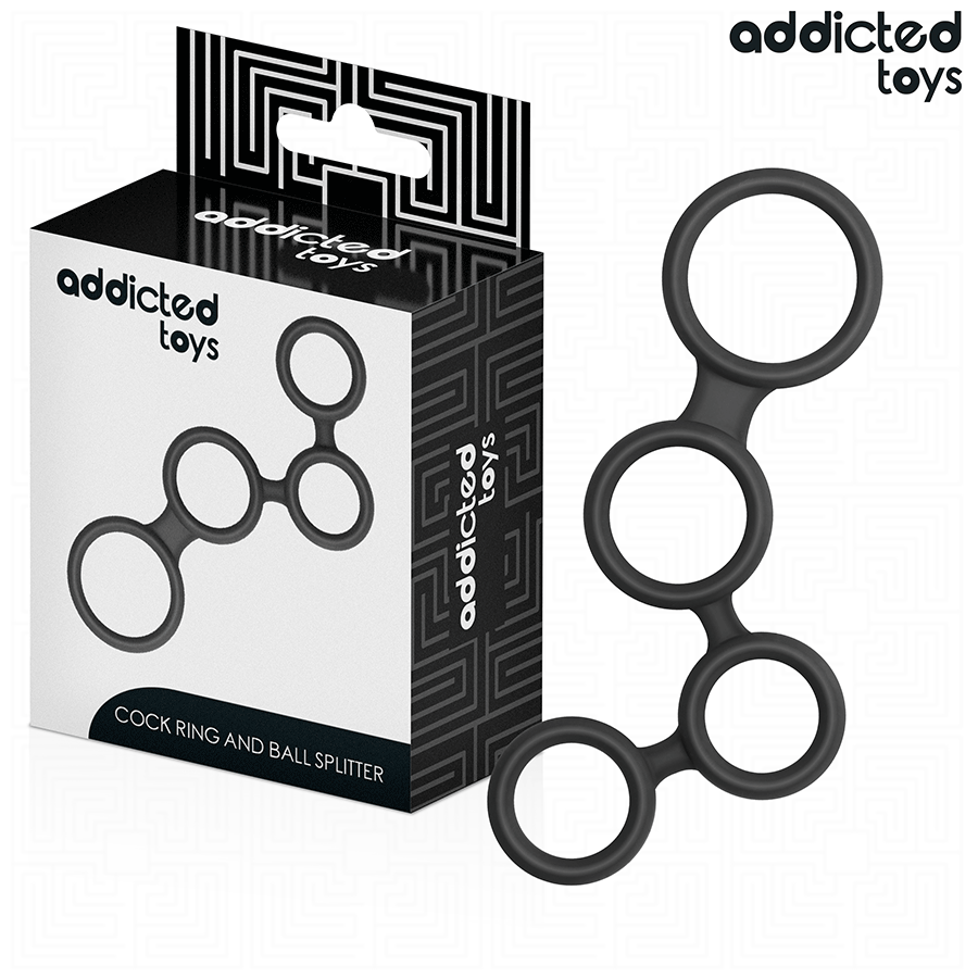 ADDICTED TOYS - ANELLO PER PENE CON DIVISORI PER TESTICOLI