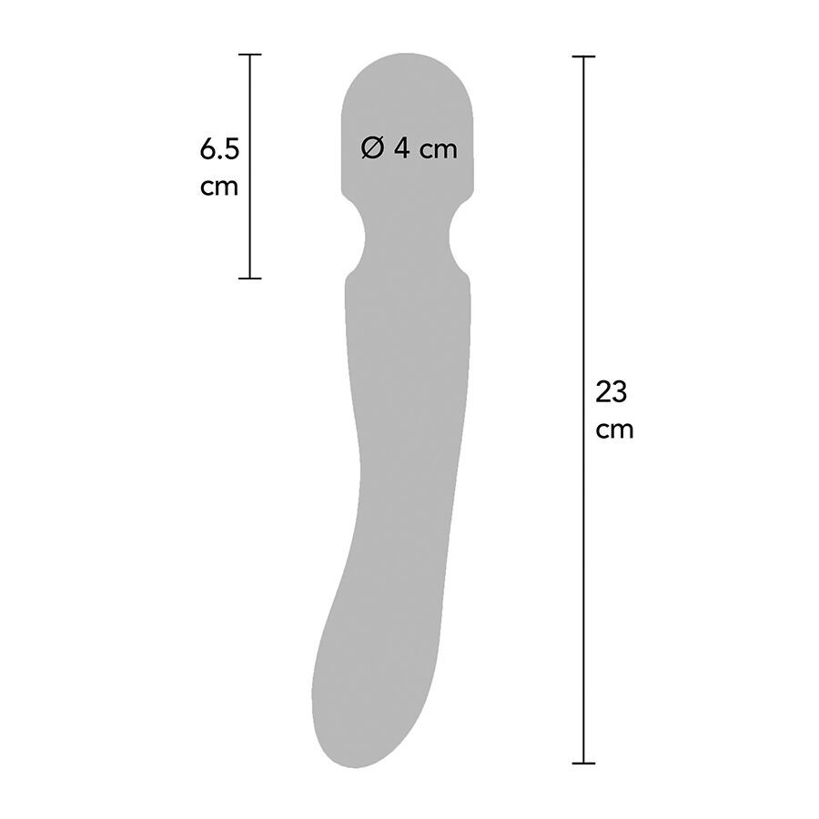 TOYJOY - BACCHETTA MASSAGGIATRICE ZENITH LIGHT NERA - immagine 3