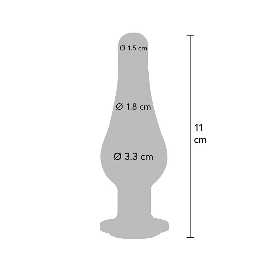 TOYJOY - ANAL PLAY DIAMOND BUM BIJOU PLUG ANALE MEDIO - immagine 4