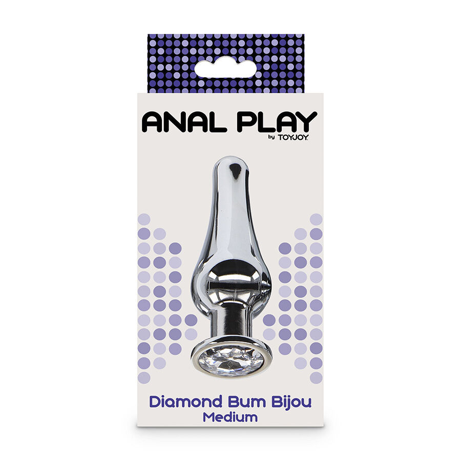 TOYJOY - ANAL PLAY DIAMOND BUM BIJOU PLUG ANALE MEDIO - immagine 5