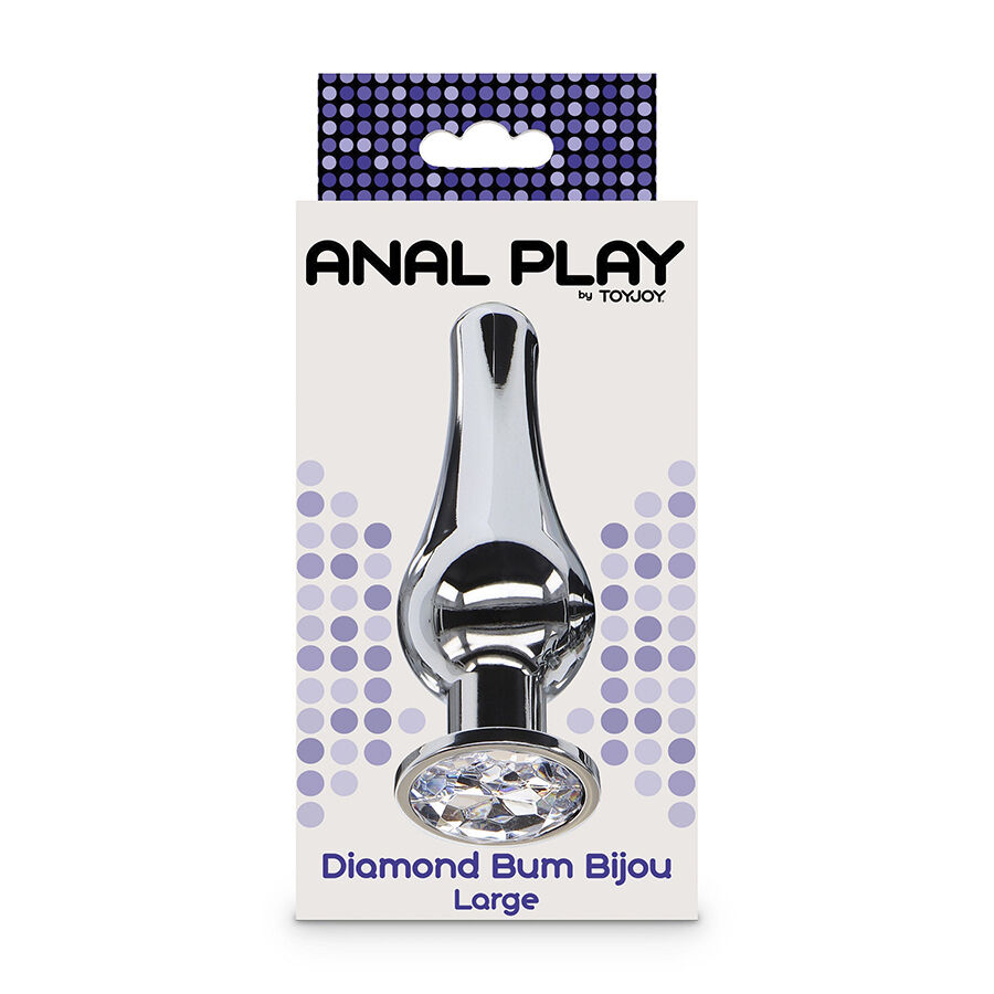 TOYJOY - ANAL PLAY DIAMANTE BUM BIJOU GRANDE PLUG ANALE - immagine 5