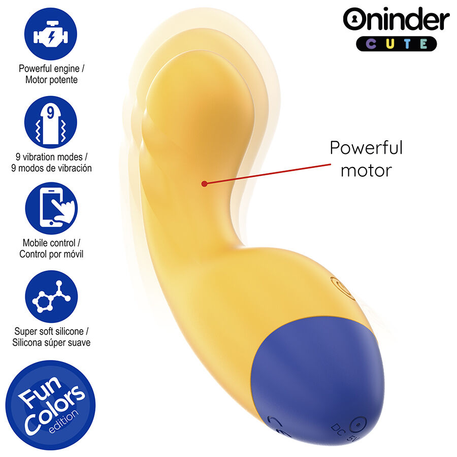ONINDER CUTE - VIBRATORE PUNTO G LOVE BUDDY MASTER - APP GRATUITA IN TUTTO IL MONDO - immagine 4