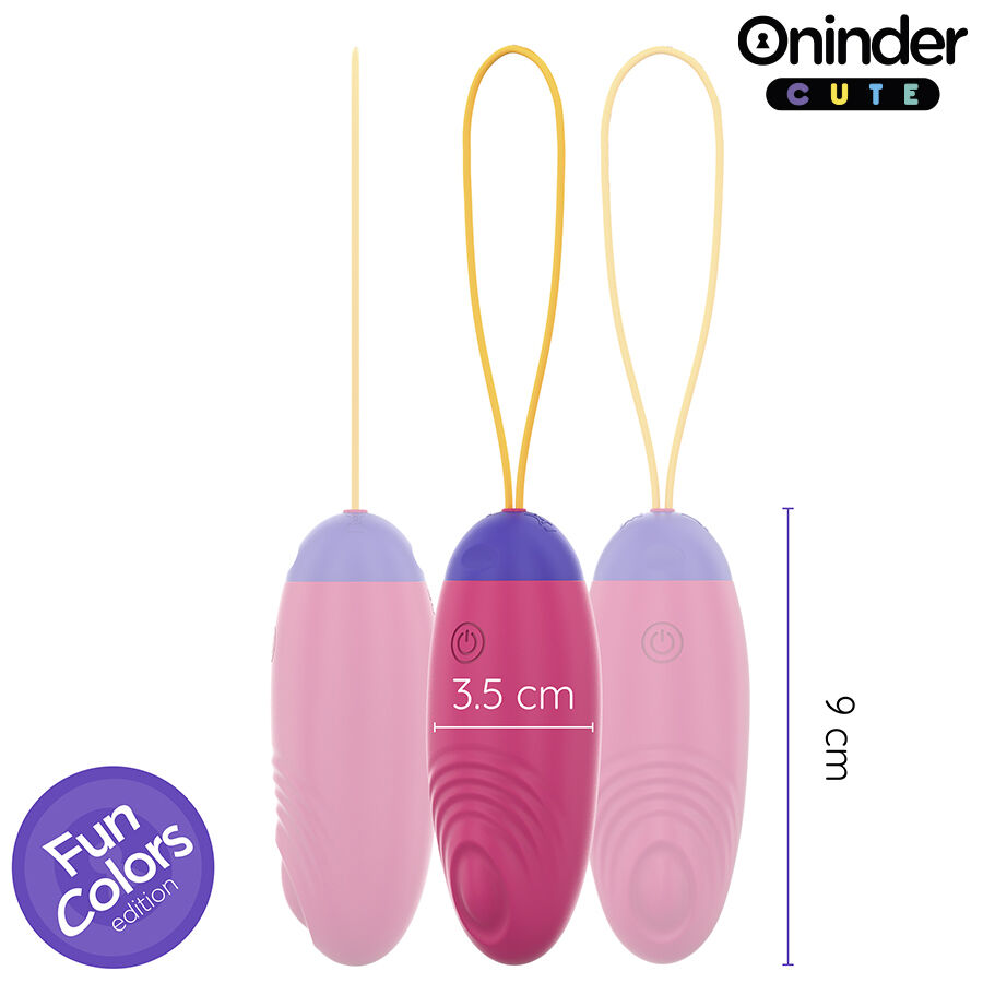 ONINDER CUTE - UOVO IN SILICONE CON VIBRO-ONDA E PIACERE - APP GRATUITA IN TUTTO IL MONDO - immagine 4