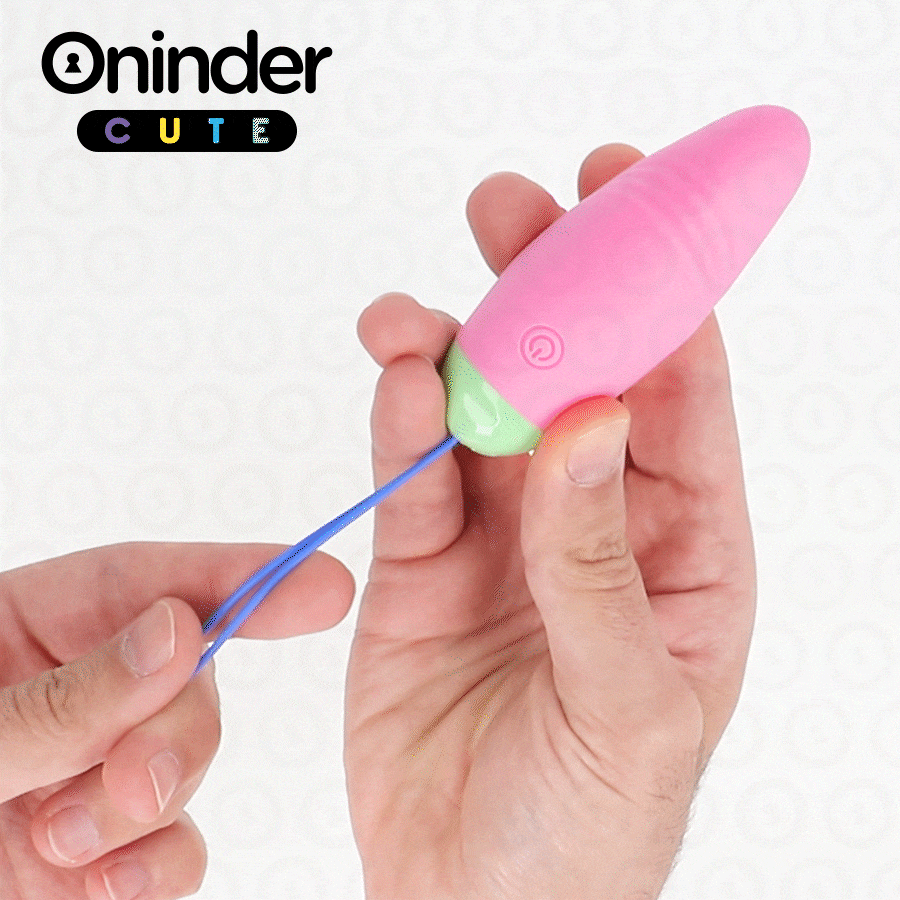 ONINDER CUTE - UOVO VIBRO-ROTANTE IN SILICONE 360° PER AMORE E PIACERE - APP GRATUITA IN TUTTO IL MONDO - immagine 2