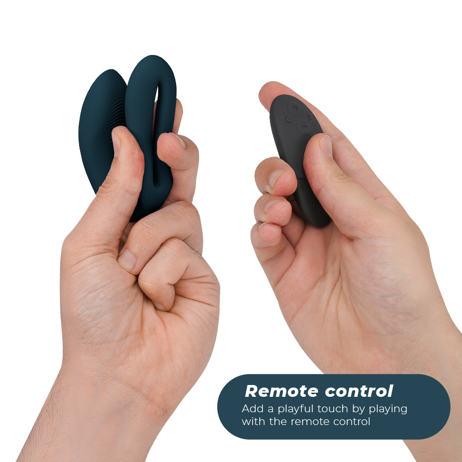 WE-VIBE - SYNC O TELECOMANDO VIBRATORE FLESSIBILE VERDE SCURO - immagine 3