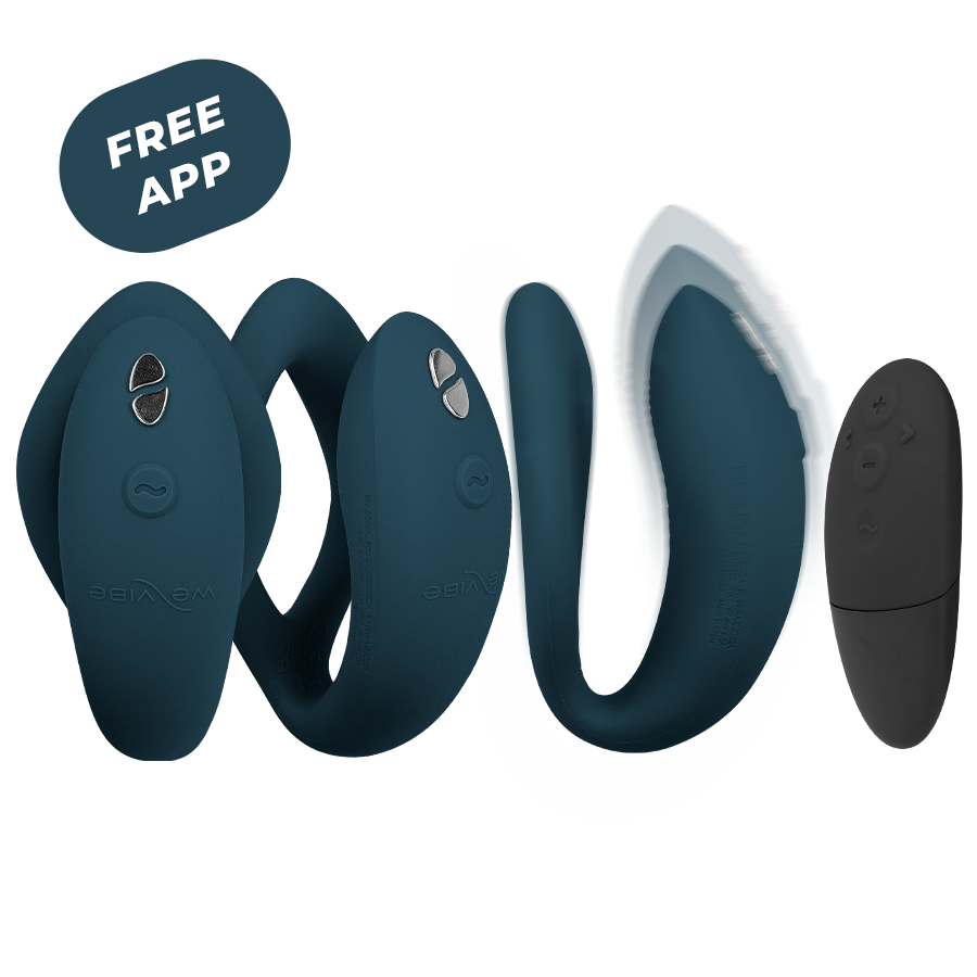 WE-VIBE - SYNC O TELECOMANDO VIBRATORE FLESSIBILE VERDE SCURO - immagine 2