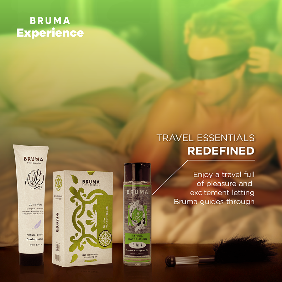 BRUMA XPERIENCE - KIT TENTAZIONE DOLCE ANGURIA CON POTENZIATORE DI ORGASMO - immagine 3