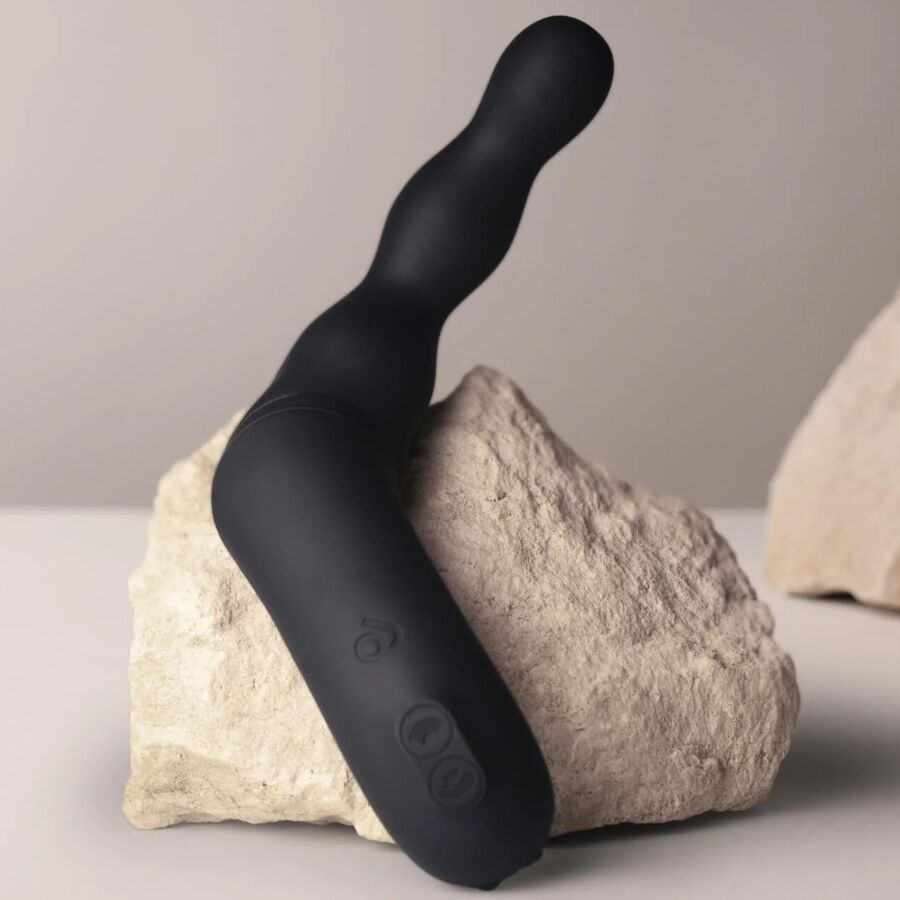 ROCKS-OFF - ADATTATORE NERO PER VIBRATORE PROSTATICO E ANALE - immagine 4