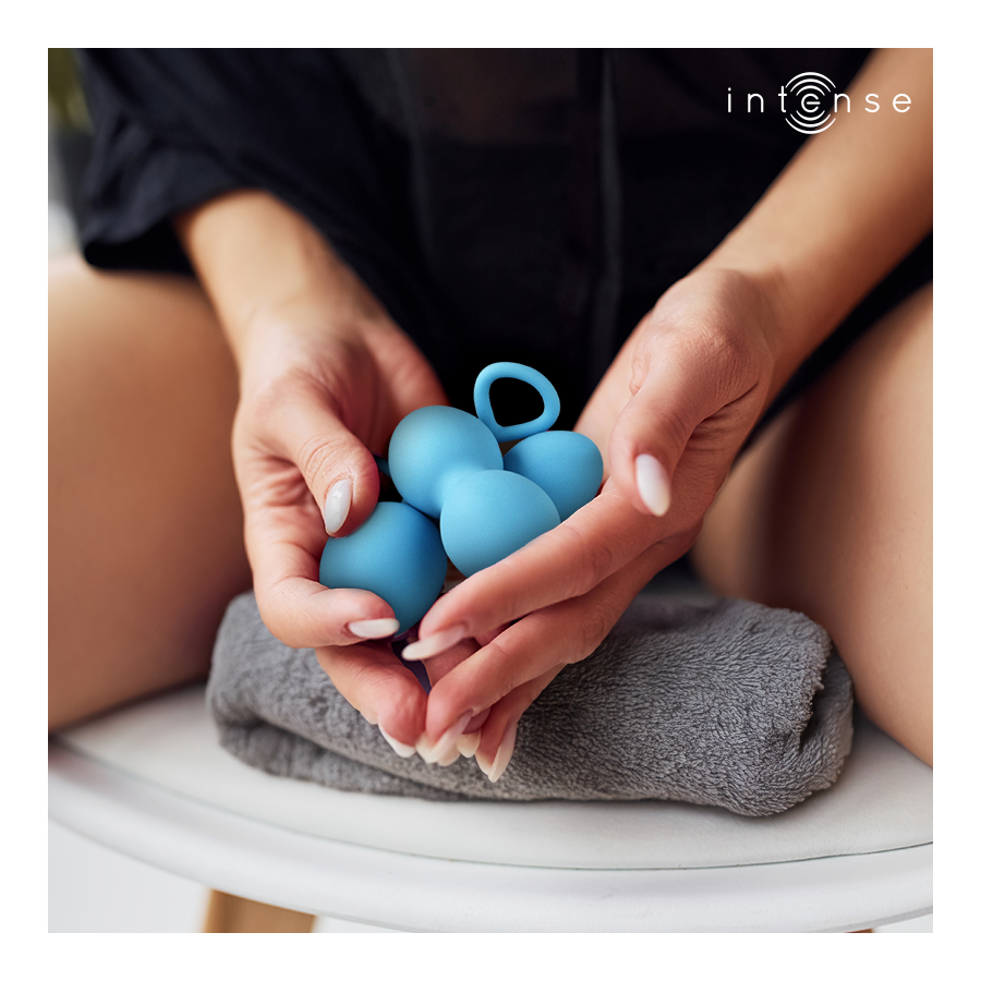INTENSE - KIT PALLINE KEGEL CHARLI BLU - immagine 2