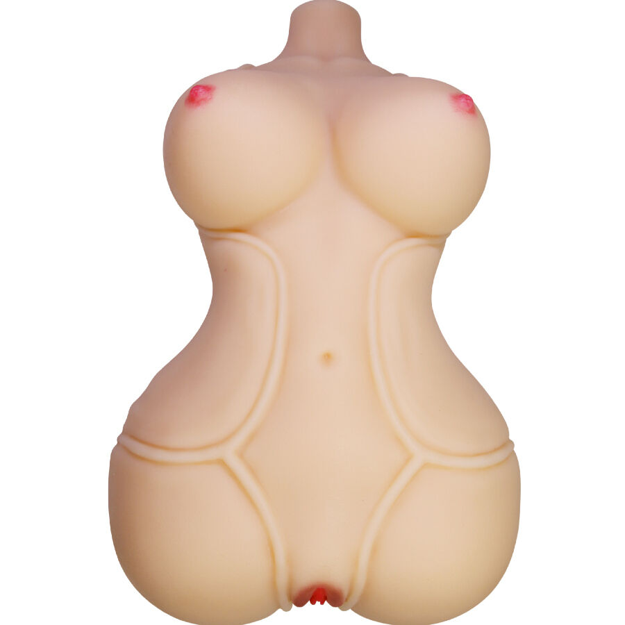 CRAZY BULL - DIANA TORSO FEMMINILE REALISTICO VAGINA E ANALE 5 KG - immagine 3