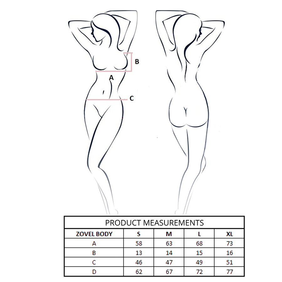 PASSION - ZOVEL BODY ROSA CHIARO S/M - immagine 4
