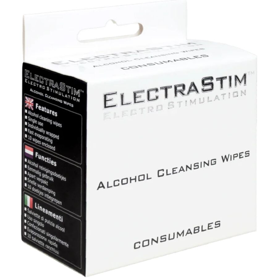 ELECTRASTIM - SALVIETTINE DETERGENTI ALLALCOOL 10 UNITÀ