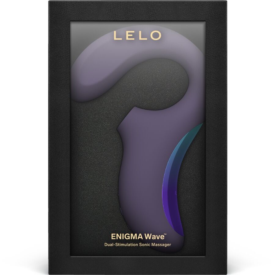 LELO - ENIGMA WAVE MASSAGGIATORE A TRIPLA VIBRAZIONE CYBER PURPLE - immagine 4