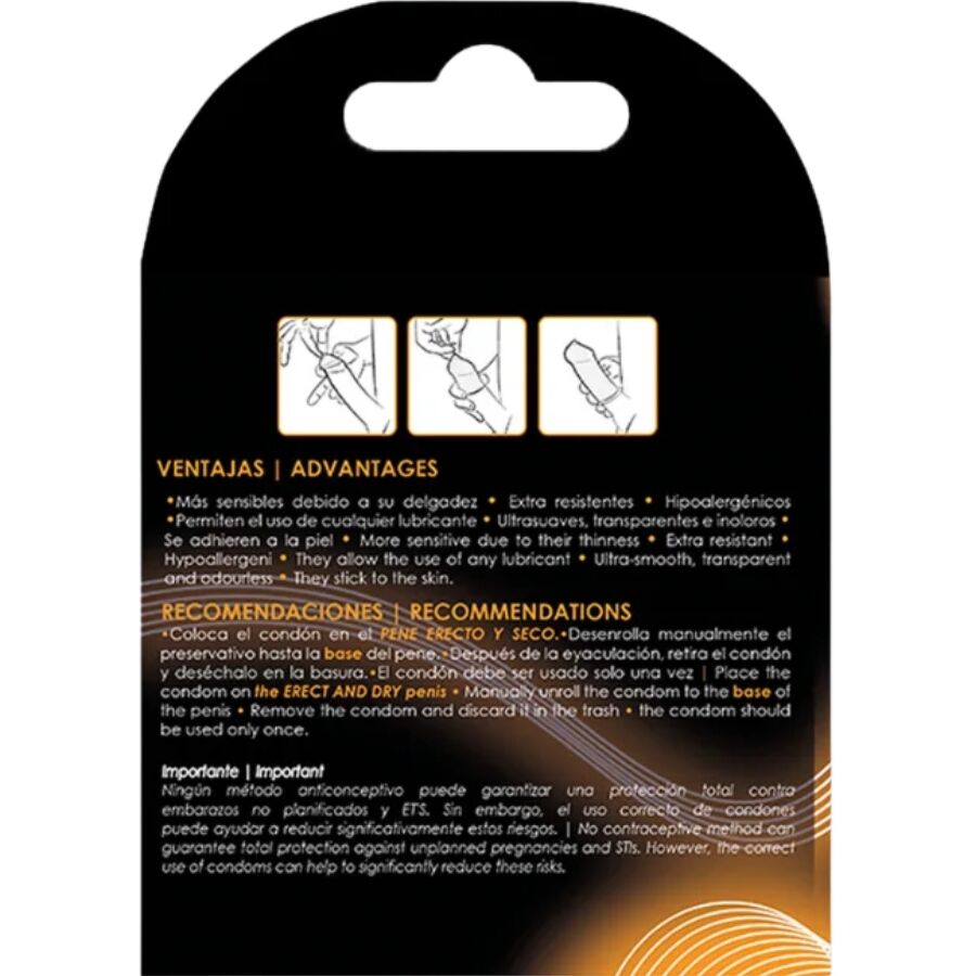 UNIQ - PRESERVATIVO SENZA LATTICE CLASSIC 3 UNITÀ - immagine 2