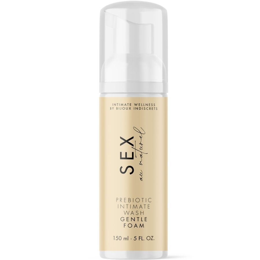 BIJOUX INDISCRETS - SEX AU NATUREL GEL INTIMO PREBIOTICO CON SCHIUMA 150 ML - immagine 2