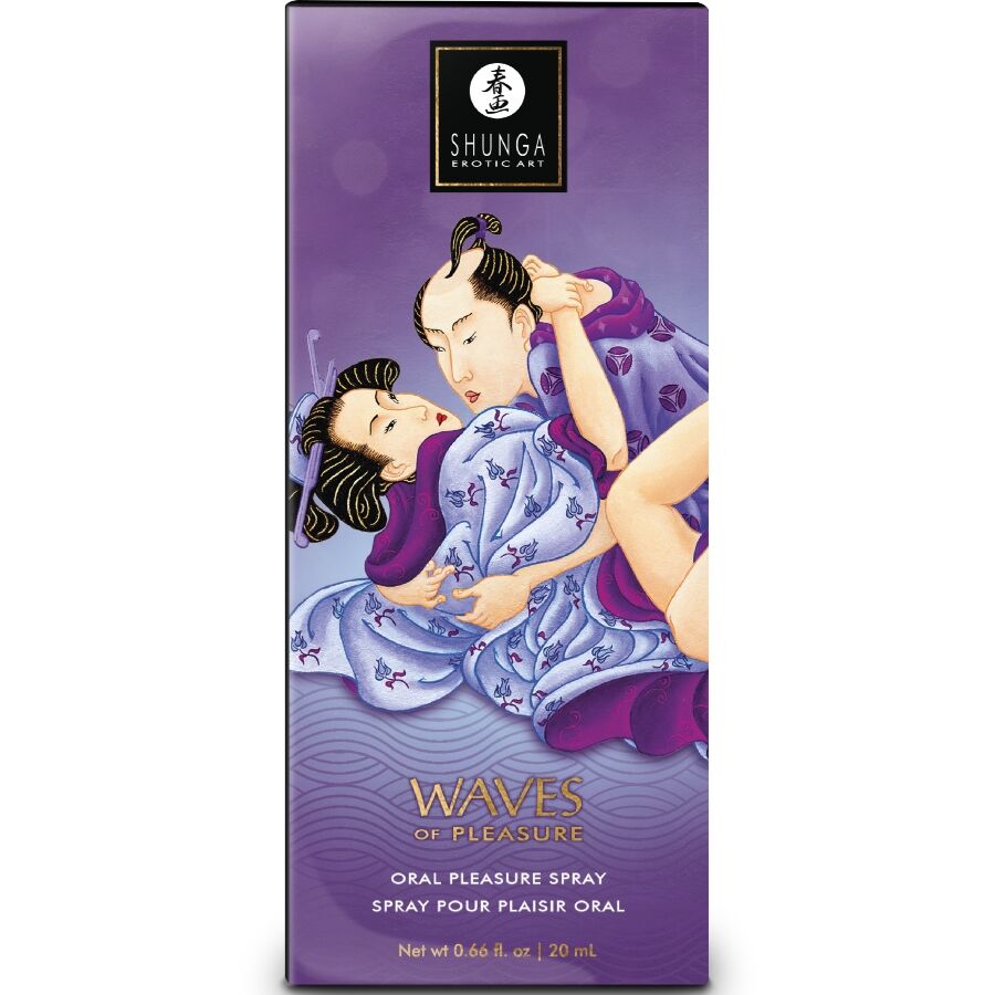 SHUNGA - WAVES PLEASURE SPRAY ORALE SEDUCENTE FRUTTI ESOTICI 20 ML - immagine 3
