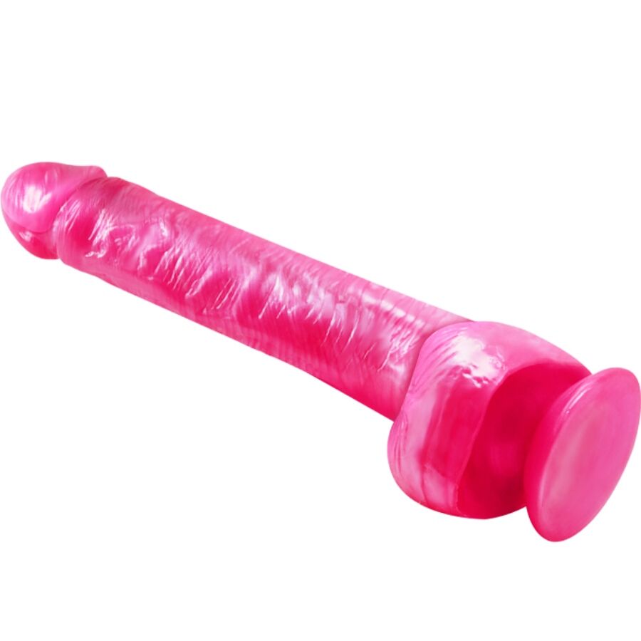 BAILE - DONG DILDO ROSA REALISTICO CON VENTOSA - immagine 4