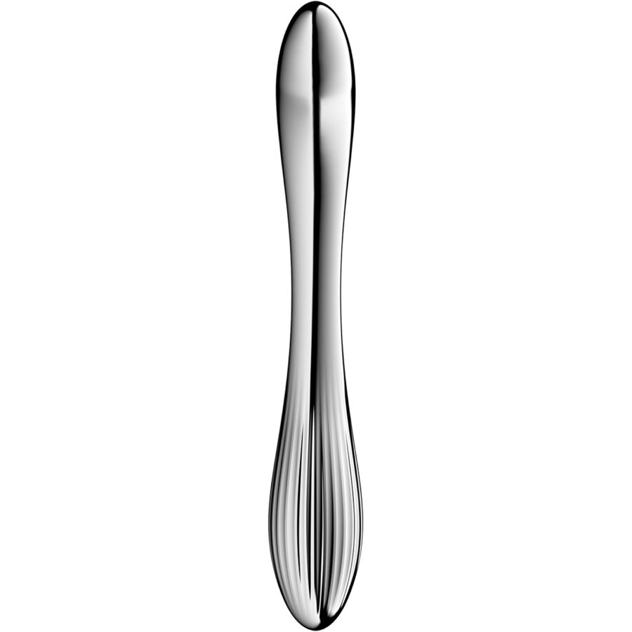 SATISFYER - DILDO A DOPPIA ESTREMITÀ IN ACCIAIO INOX PURE GRAVITY 1 - immagine 2