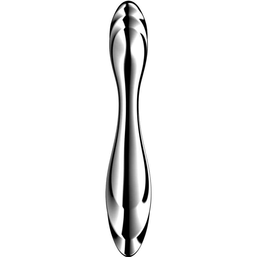SATISFYER - DILDO A DOPPIA ESTREMITÀ IN ACCIAIO INOX PURE GRAVITY 2 - immagine 2