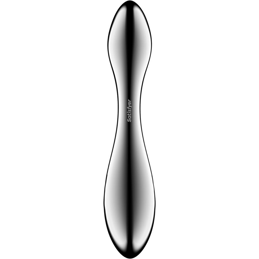 SATISFYER - DILDO A DOPPIA ESTREMITÀ IN ACCIAIO INOX PURE GRAVITY 3 - immagine 4