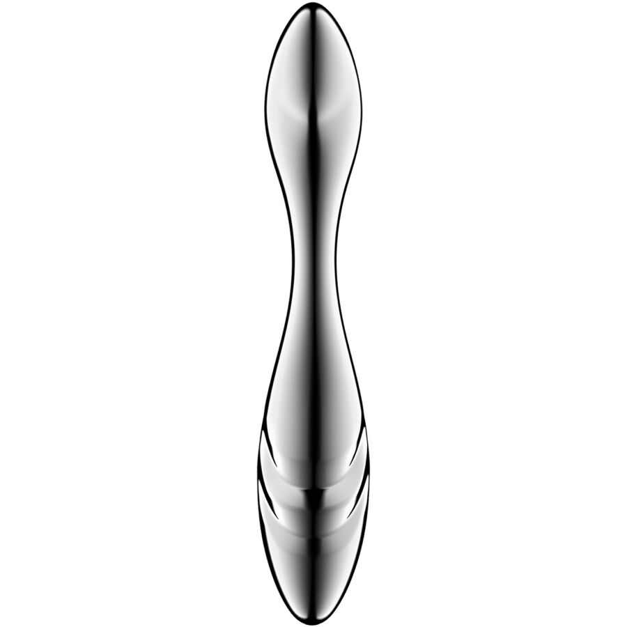 SATISFYER - DILDO A DOPPIA ESTREMITÀ IN ACCIAIO INOX PURE GRAVITY 3 - immagine 2