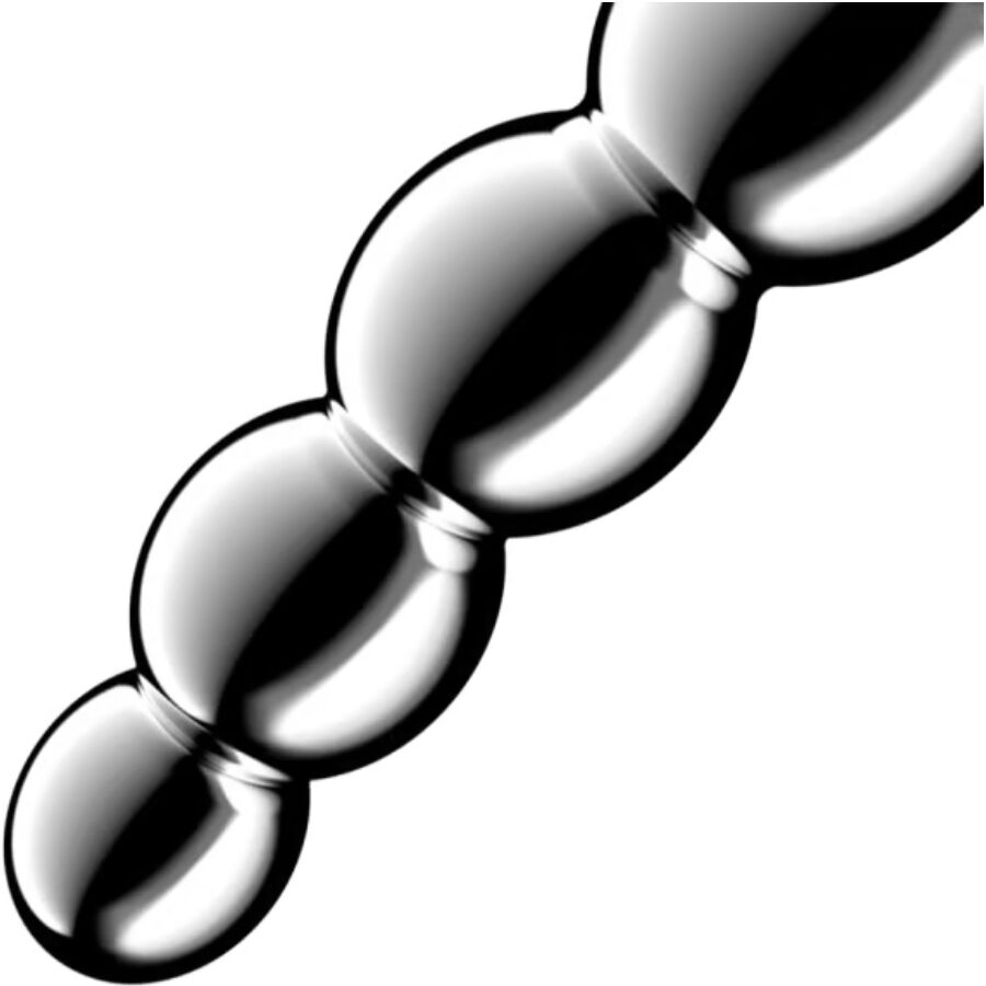 SATISFYER - DILDO A DOPPIA ESTREMITÀ IN ACCIAIO INOX STAR FORCE 1 - immagine 3