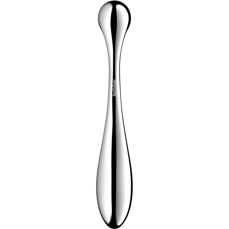 SATISFYER - DILDO A DOPPIA ESTREMITÀ IN ACCIAIO INOX STAR FORCE 4 - immagine 4