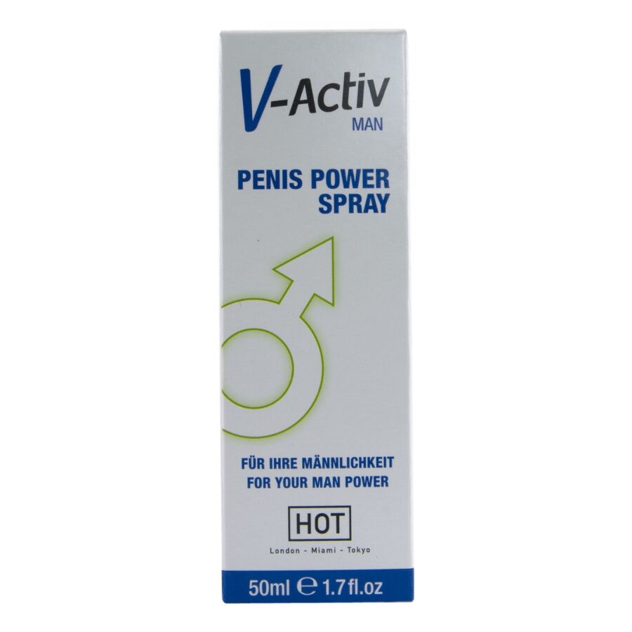 HOT - V-ACTIV PENIS POWER SPRAY PER UOMO 50 ML - immagine 4