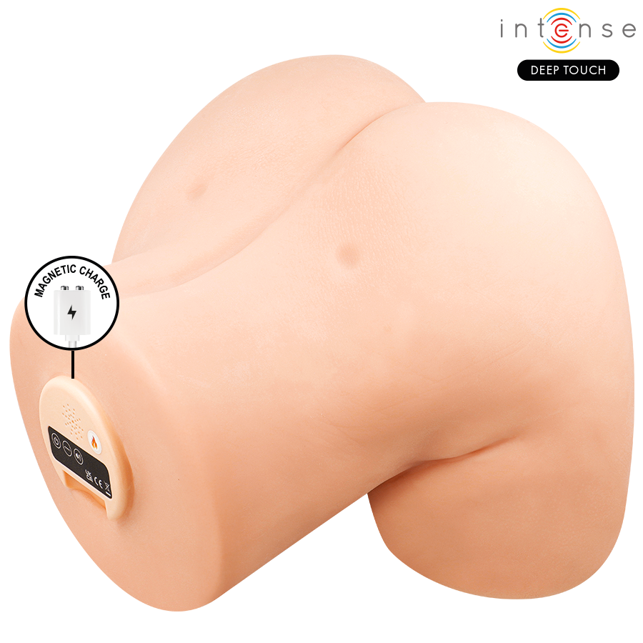 INTENSE DEEP TOUCH - JULIA MASTURBATORE VAGINALE CON ASPIRAZIONE, CALORE, VIBRAZIONE ED EFFETTI VOCALI CON TELECOMANDO 9 KG - immagine 5