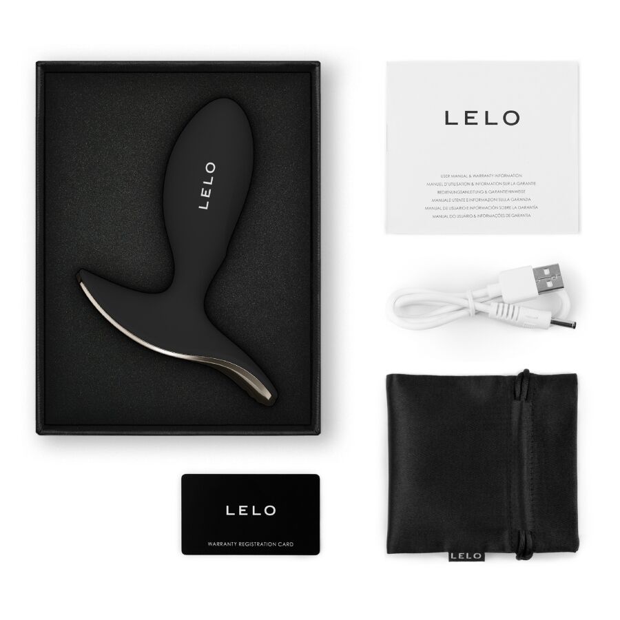 LELO - SURFER 2 UNISEX PLUG ANALE VIBRANTE NERO - immagine 4