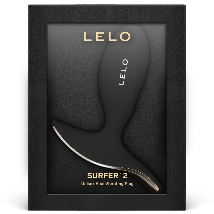 LELO - SURFER 2 UNISEX PLUG ANALE VIBRANTE NERO - immagine 3