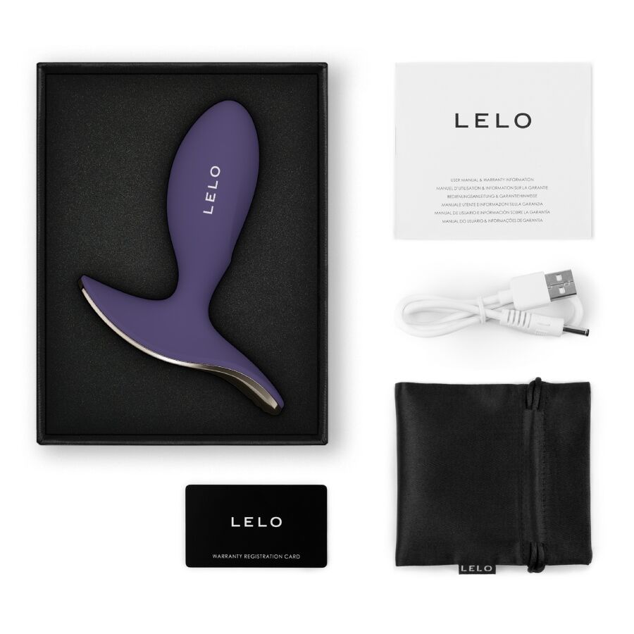 LELO - SURFER 2 UNISEX ANAL VIBRATING PLUG CYBER PURPLE - immagine 4