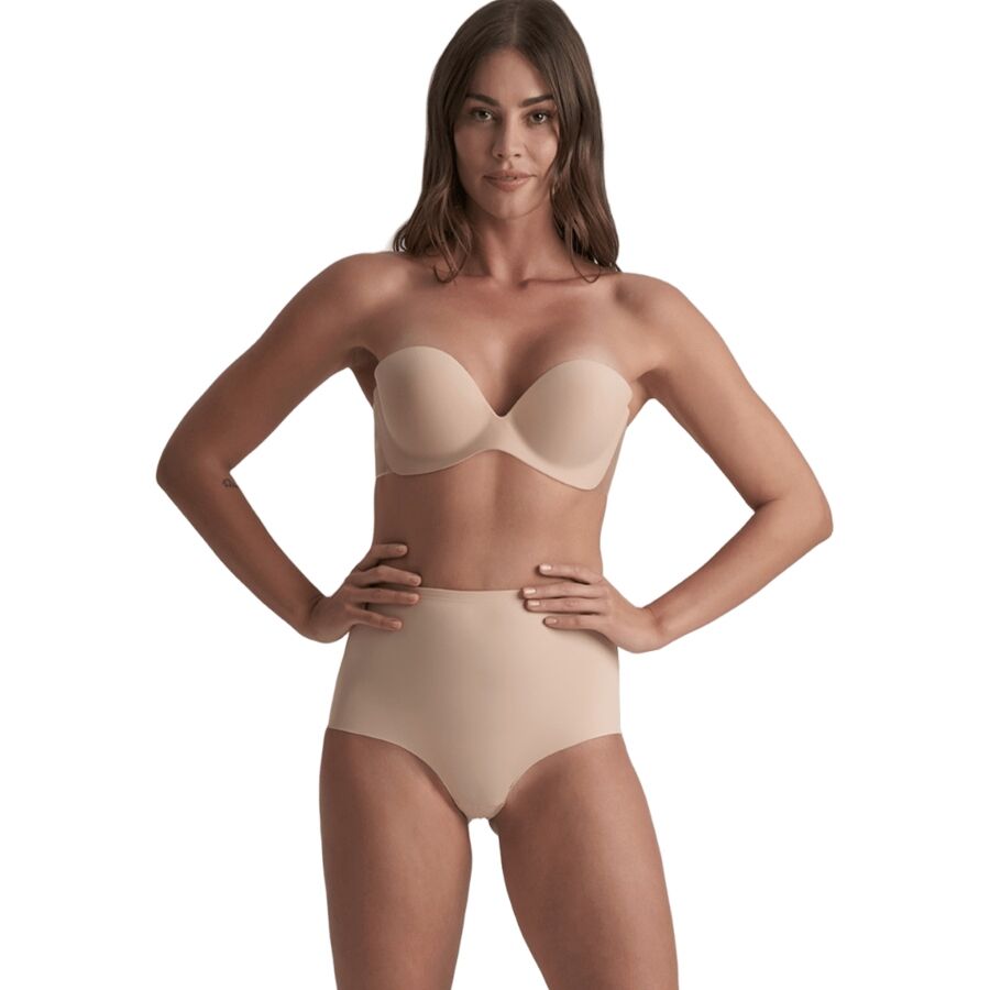 BYE-BRA - DIVA BRA SUJETADOR ADHESIVO BEIGE COPA A - immagine 2